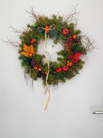 AUTUMN WREATH 🍂 | HANDMADE FALL DECOR