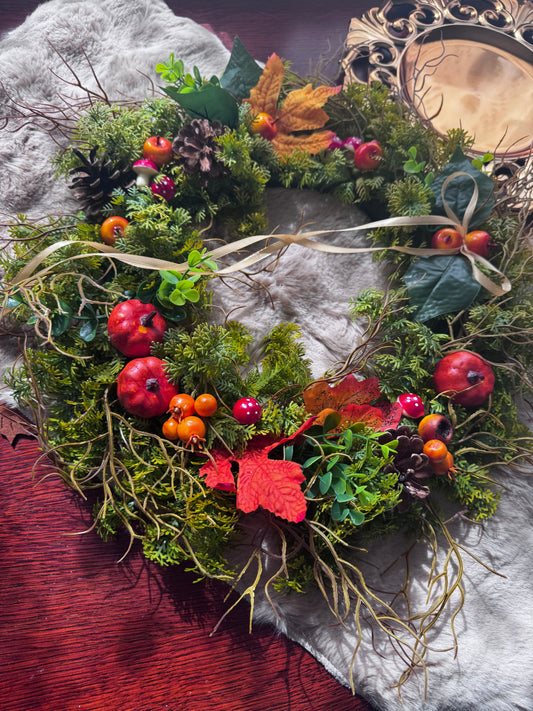 AUTUMN WREATH 🍂 | HANDMADE FALL DECOR