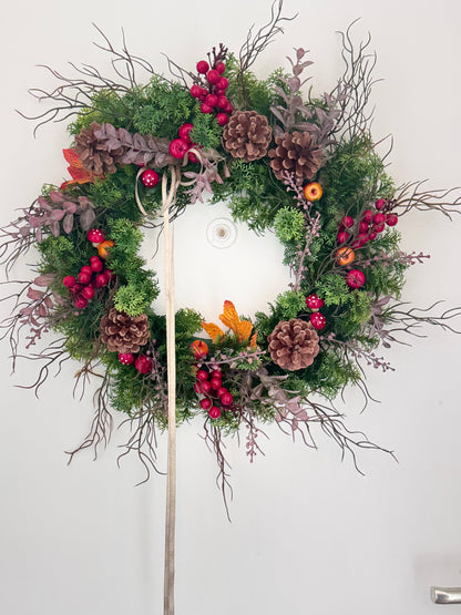 AUTUMN WREATH 🍂 | HANDMADE FALL DECOR