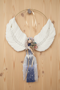 XL Macramé Angel 60 cm – Handmade Decorative Angel & Unique Gift