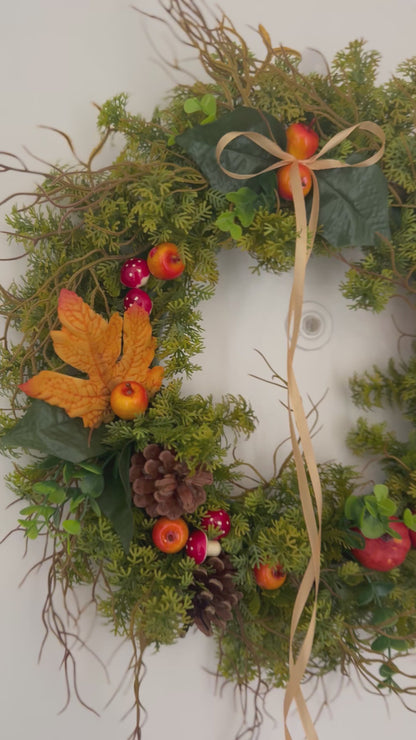 AUTUMN WREATH 🍂 | HANDMADE FALL DECOR